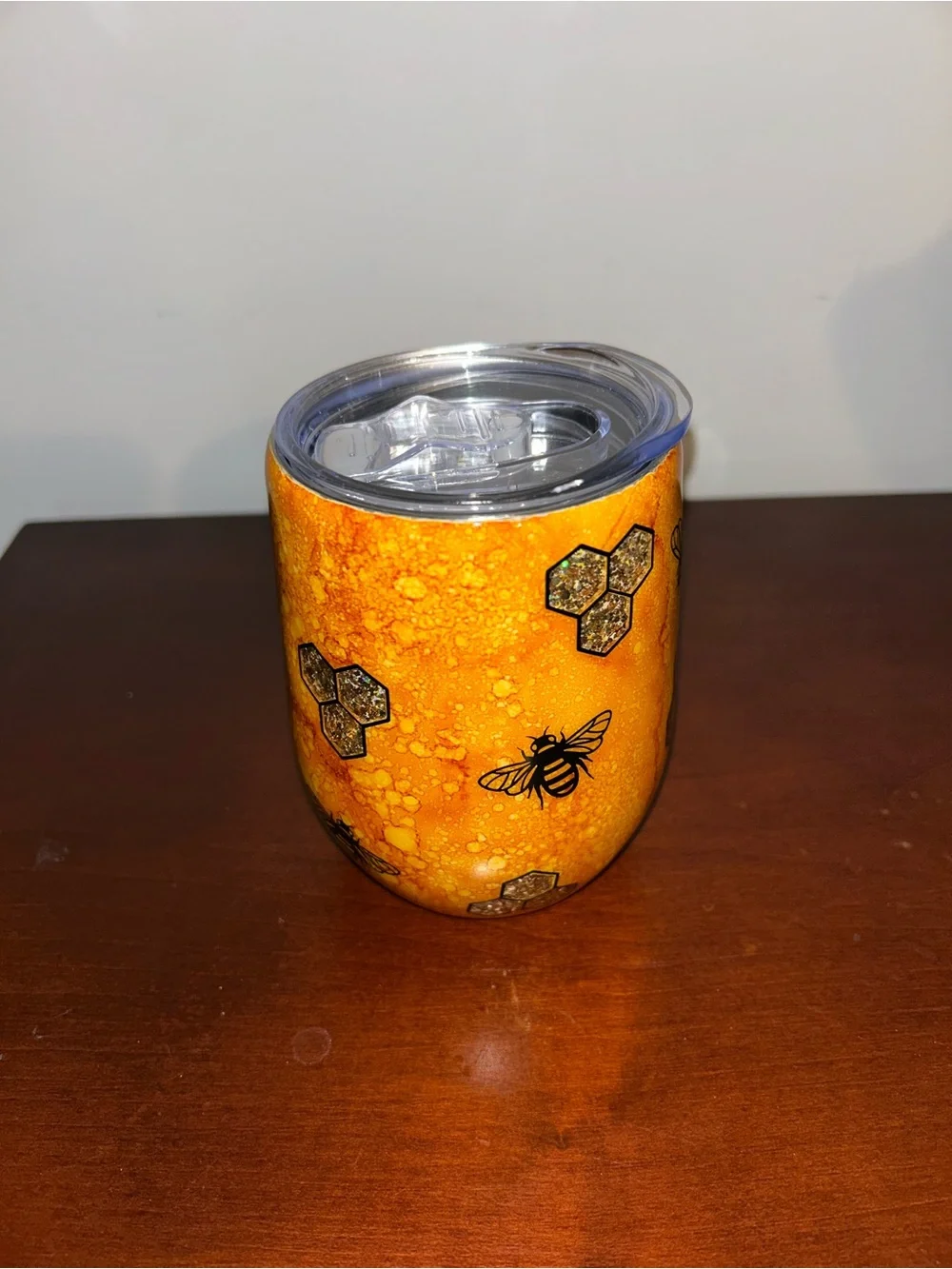 Buzzed Stainless Steel Tumbler w/ Lid